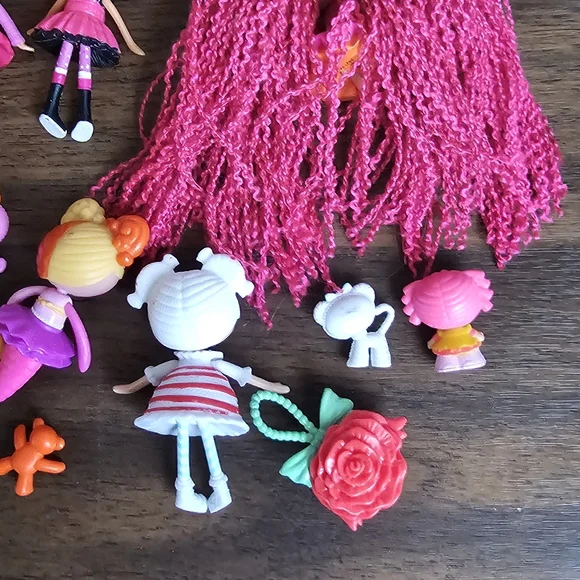 Mini Lalaloopsy Mint E. Stripes Peppermint Doll + More, Pets & Accessory Lot - Picture 7 of 10